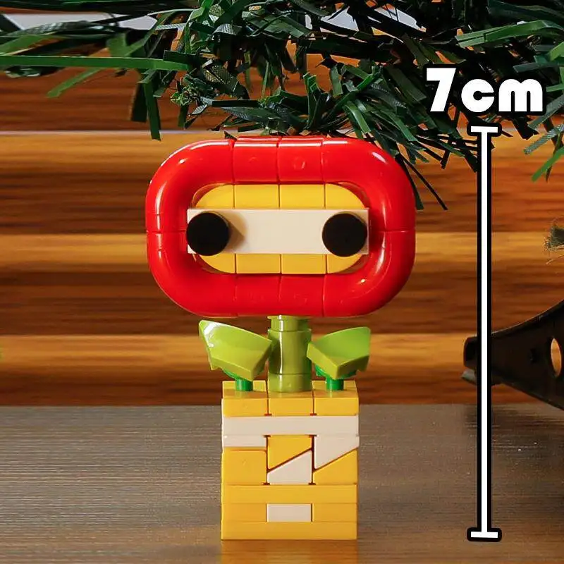 Mini Lega Blumen Anime Modellbausatz Spielzeug 2026 Neu Chomper Flammenblumen-Bomber Bausteine Modell Kinder Geschenke – Detail 4