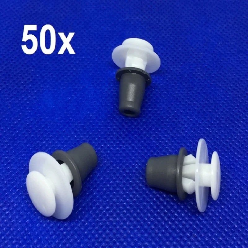 50x для боковой литьевой ленты VW и колесной арки, облицовочные зажимы-Golf mk2, mk3, Jetta, Vento 50x для боковой литьевой ленты VW и колесной арки, облицовочные зажимы-Golf mk2, mk3, Jetta, Vento