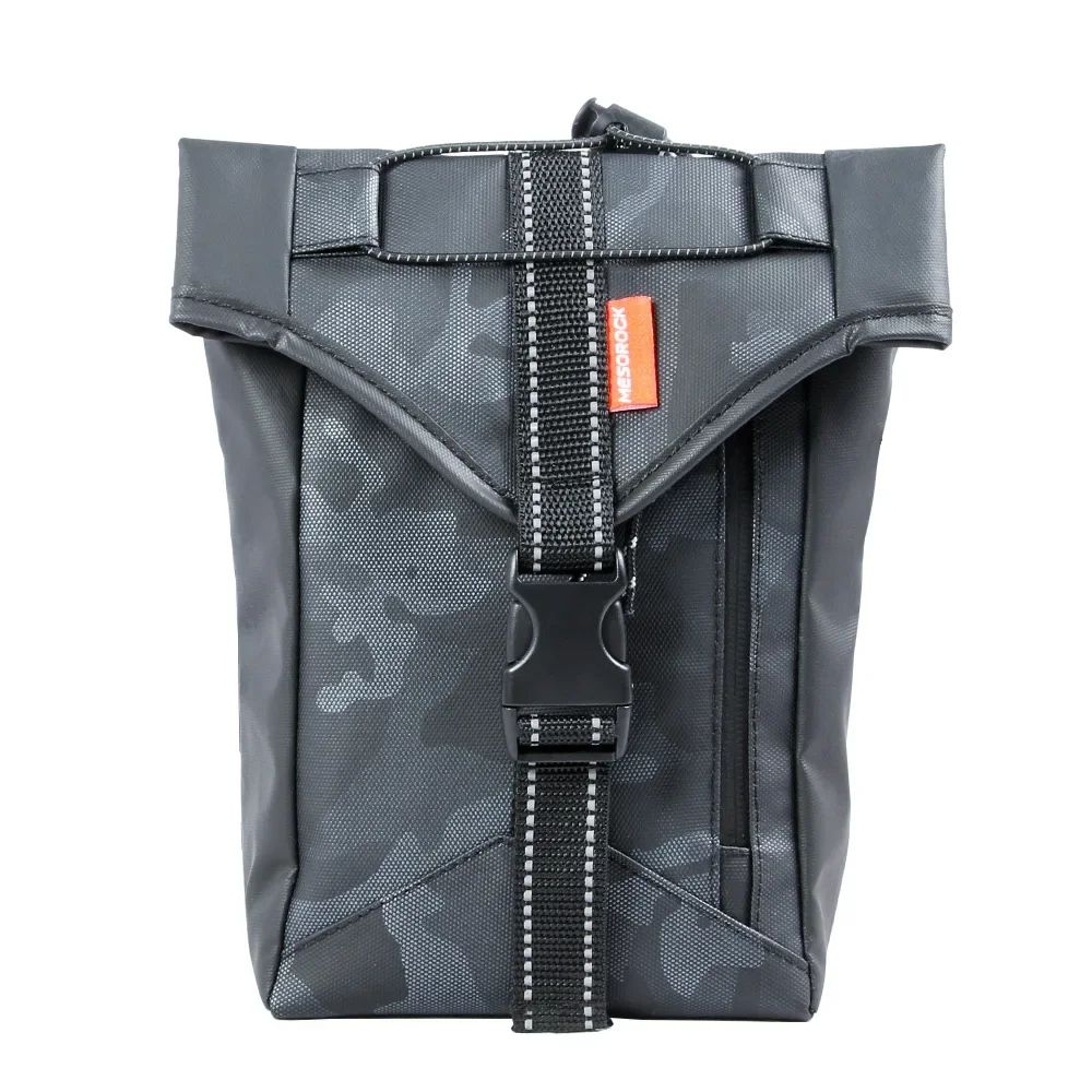 Motorcycle Leg Bag Leather Film Waterproof Reflective Portable Knight Bag Bicycle Accessories Saddlebags For Motorcycles