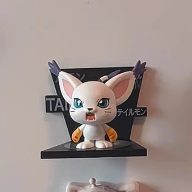 

Подлинная Popmart Digital Monster, магнит на холодильник, серия фигурок, слепая коробка, аниме, периферийные устройства, крутая игрушка, модель, гаражный комплект, подарок