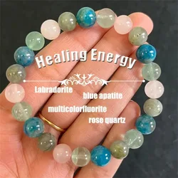 Fashion Nature Stone Charm Bracelets Good Luck Fortune Healthy Energy Bracelets Trendy Beaded Bracelets Jewelry Gifts