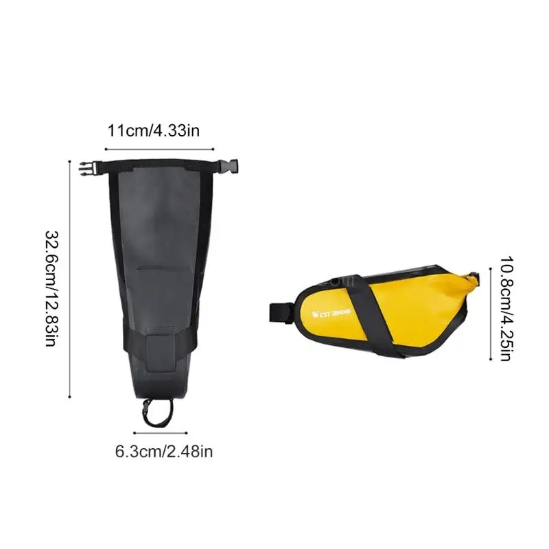 Bicycles Saddle Bag Waterproof Small Bike Pouchs MTB Bike Rear Bag Mountain Road Bike Bag Cycling Accessories