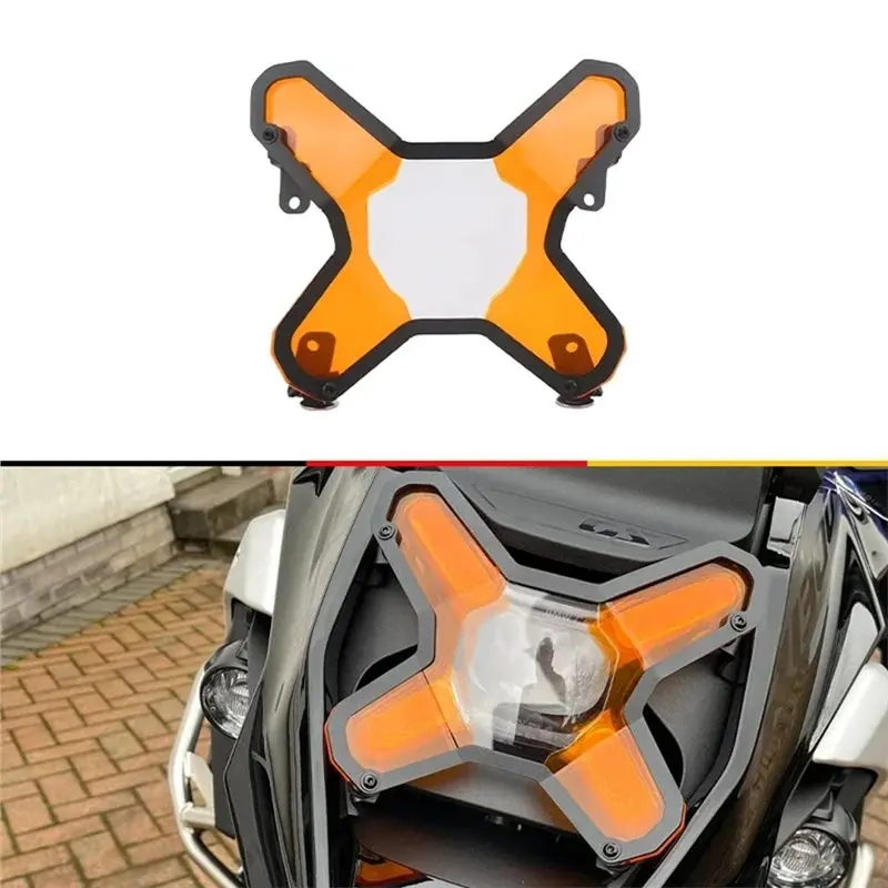 Eficiente-para bmw r 1300gs r1300gs 2023 2024 motocicleta farol guarda protetor guarda farol grill