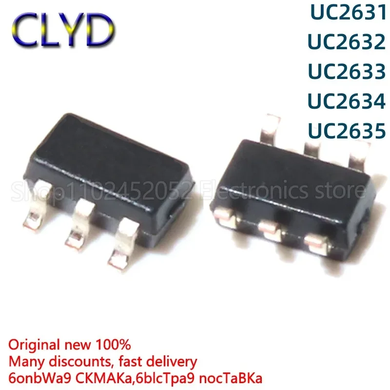 1PCS/LOT New and Original UC2631 2632 2633 2634 2635 SOT23-5/6 USB charging port controller