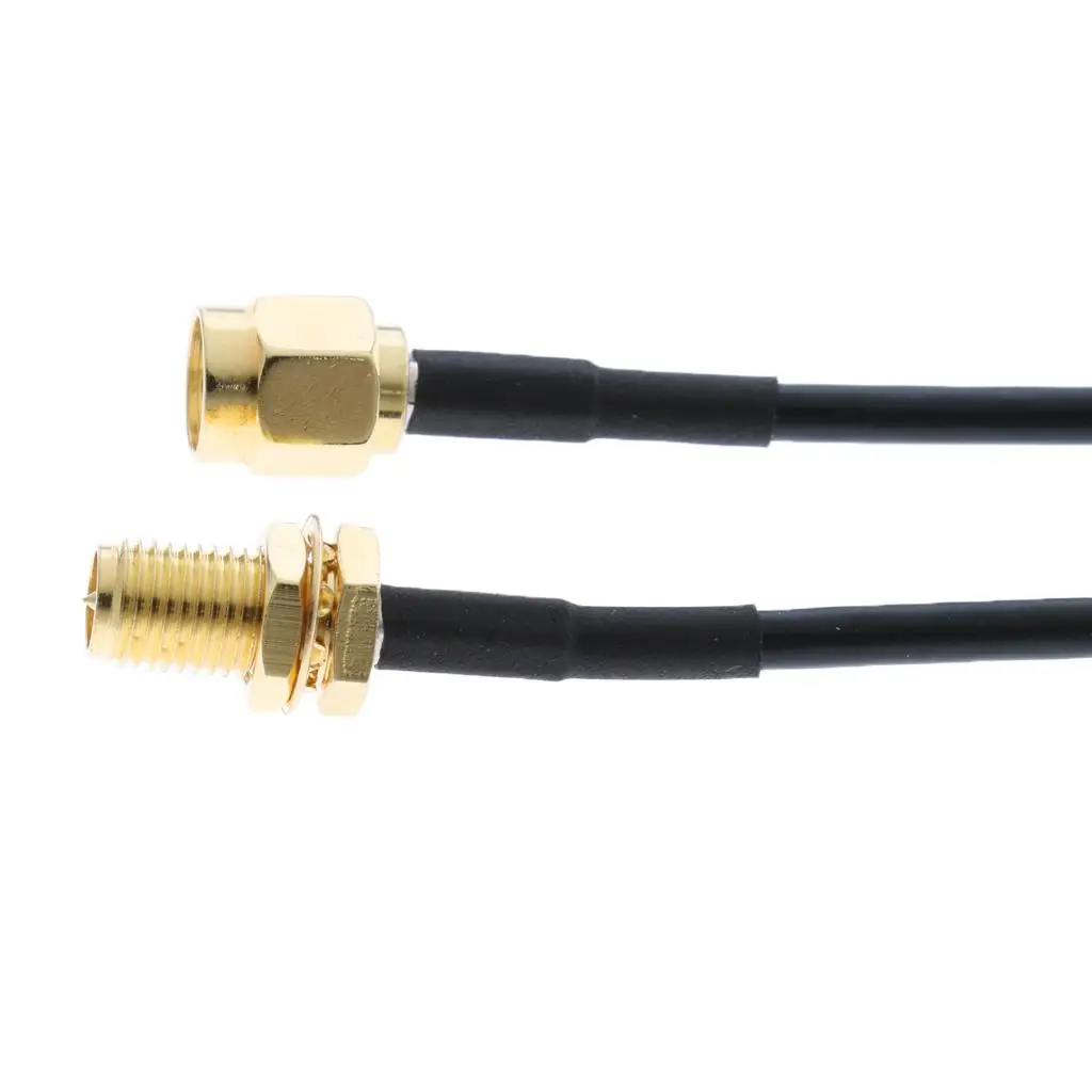 Coaxial Extension Cable SMA Male Plug to Female Jack RG174 Antenna Connector for Sim Card Wifi Router