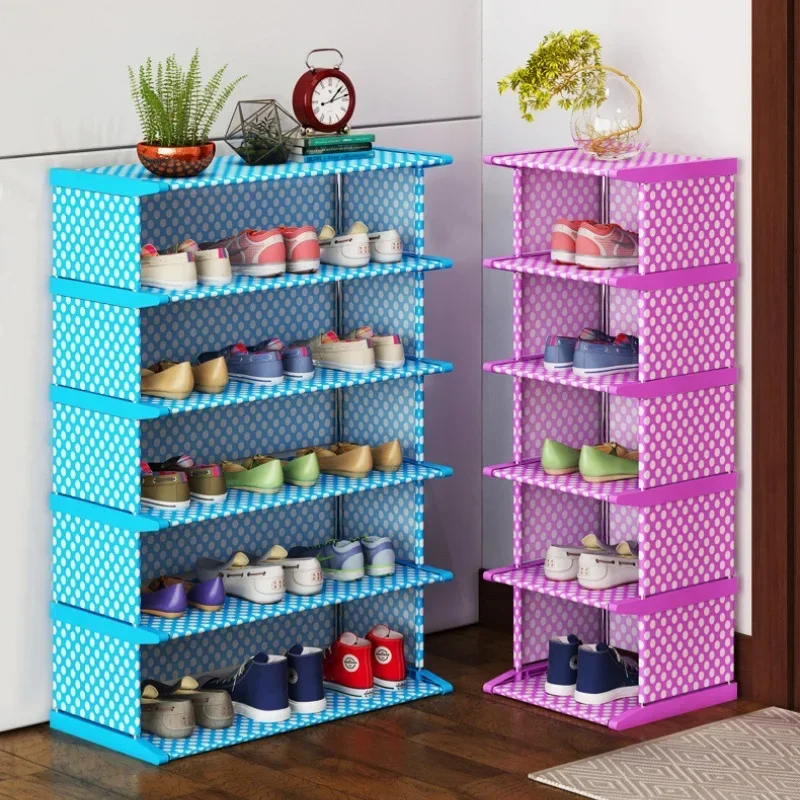 

Multiple Layers Shoe Organizer Shoe Rack Organizer Space Saving Rack For Wall Corner Stackable Shelf Adjustable Saving Cabinet