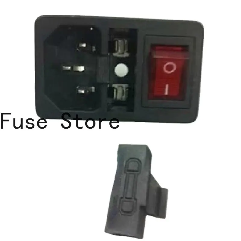 3PCS AC Power Switch With Fuse  Socket /DC   Factory Outlet