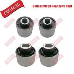 4 Pieces Front Lower Suspension Control Arm Bushing Kits For Mercedes Benz C-Class W203 CL203 S203 CLK C209 A209 SLK R171 2WD