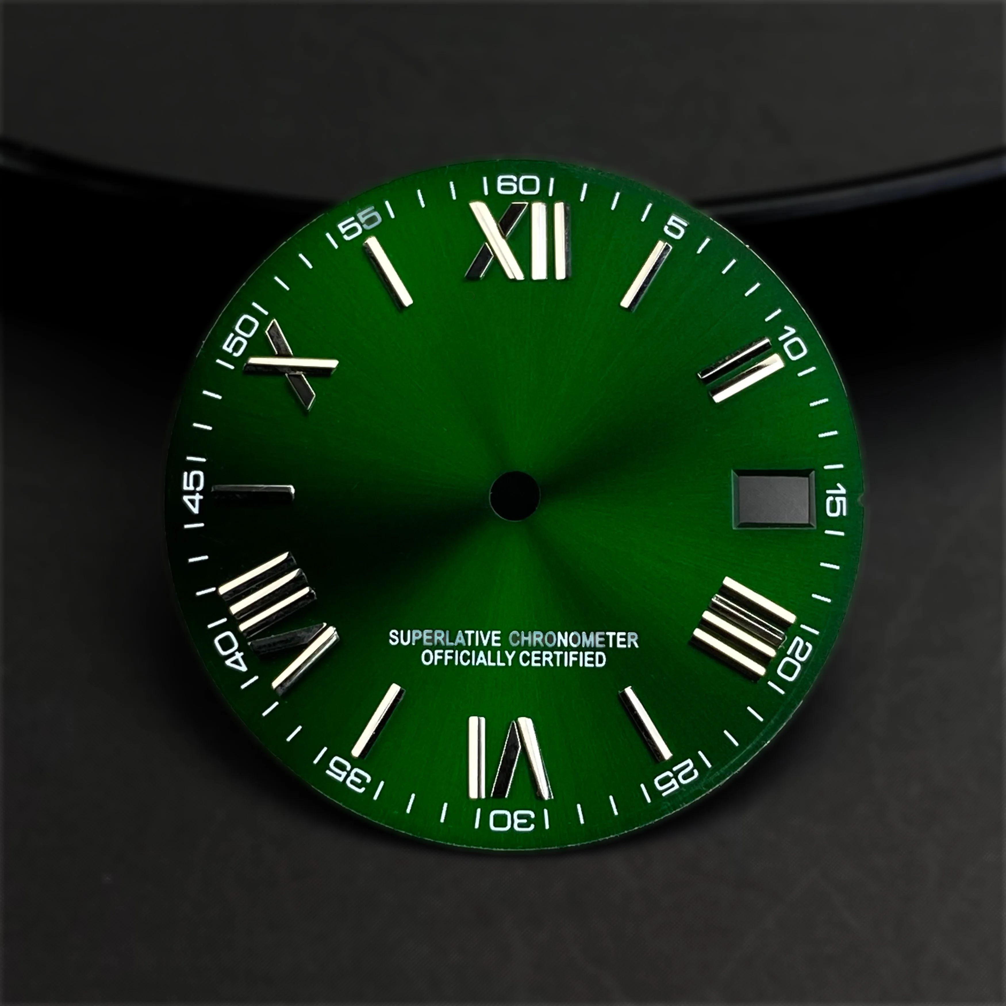 NH35 28.5 مللي متر الطلب الأرقام الرومانية تقويم واحد ساعة الطلب مناسبة ل NH34/NH36 ساعة يد تعمل بالحركة الوجه اكسسوارات أدوات إصلاح