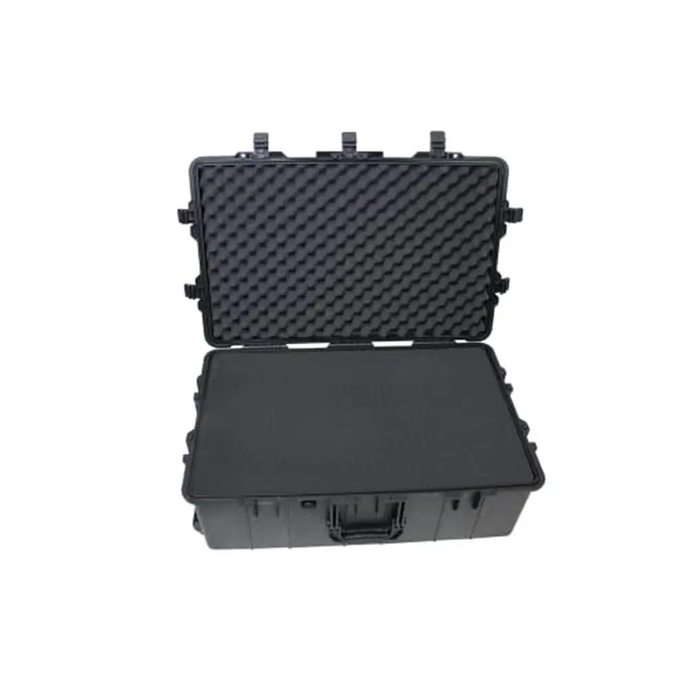 Protective Carrying Case Foam Insert 29x18x10.75 Polypropylene Purge Valve Water Tight Impact Resistant Extreme Weather IP67