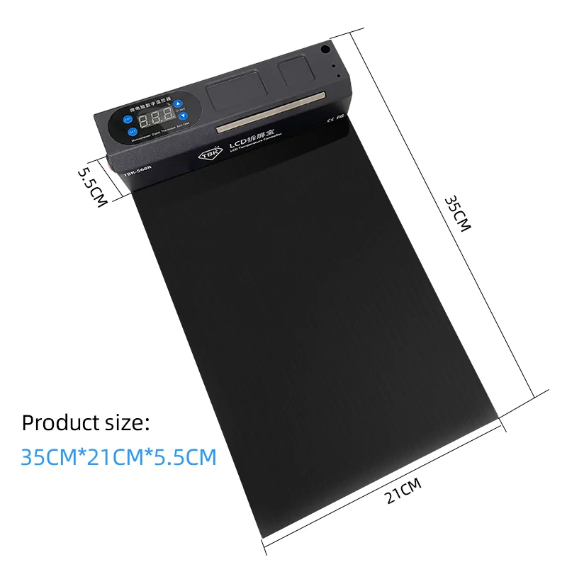 TBK-568 หน้าจอ LCD เปิดซ่อมแยกสําหรับโทรศัพท์มือถือ iPad แท็บเล็ตคงที่อุณหภูมิแผ่นความร้อนซ่อมเครื่องมือ