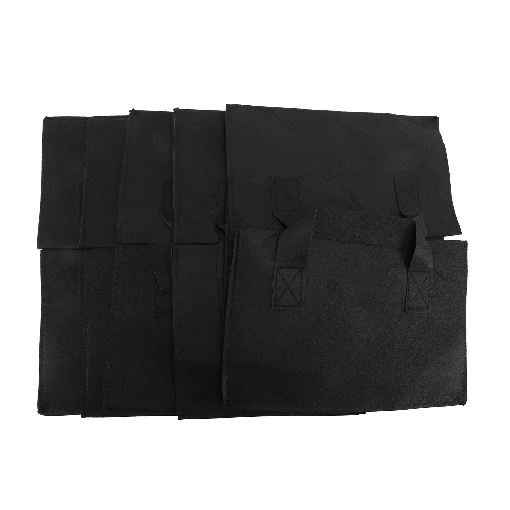 US bag5 Pack Borsa per coltivazione di fiori da giardino quadrata con letto da giardino rialzato in tessuto