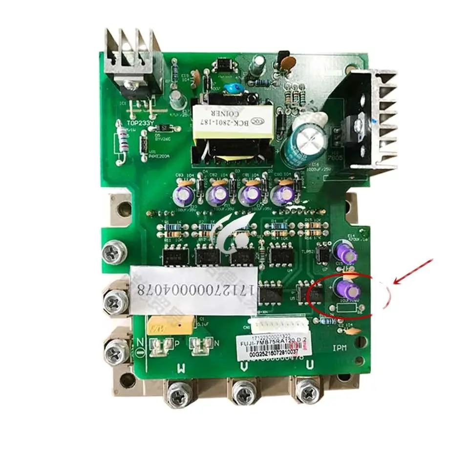 Buen funcionamiento para placa de aire acondicionado ME-POWER-75A FUJI-7MB75RA120.D.2 FUJI-7MB75RA120 Placa de módulo de aire acondicionado Central