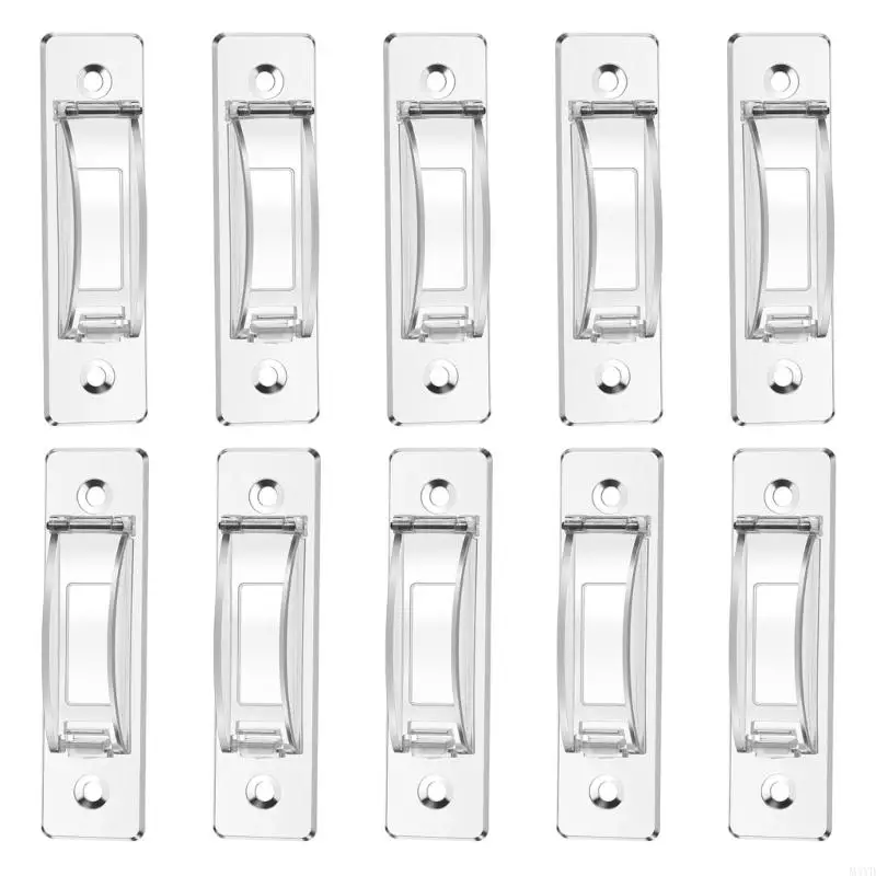 Pack Of 10 Clear Toggle Switches Covers Switches Protectors for Standard Light Switches Prevent Accidental Power Loss M4YD