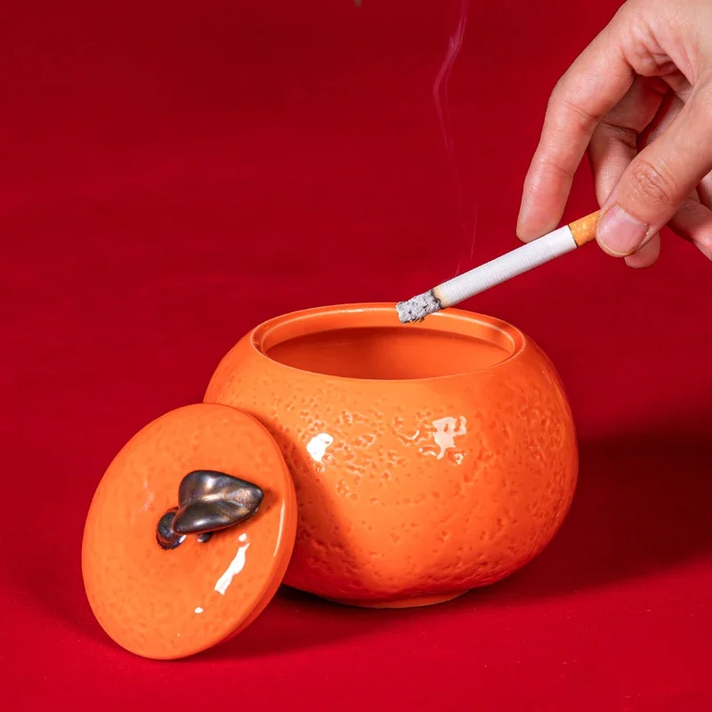 

Creative orange ashtray