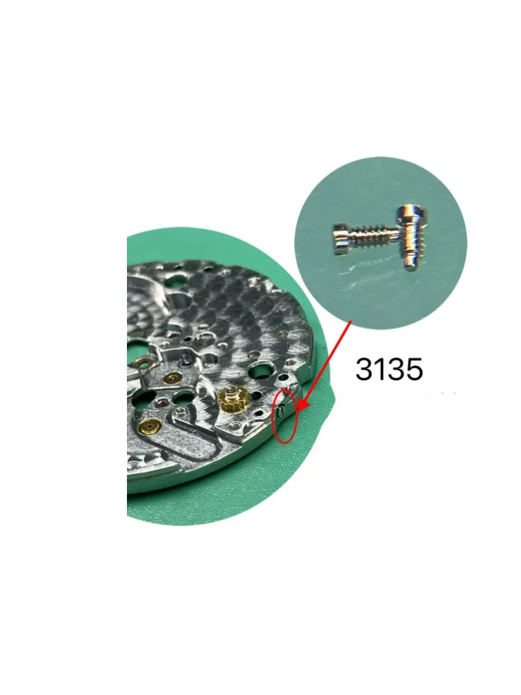 Watch movement accessories Fot 3135 automatic splint screws large steel wheel small steel wheel Mazai center wheel splint screws