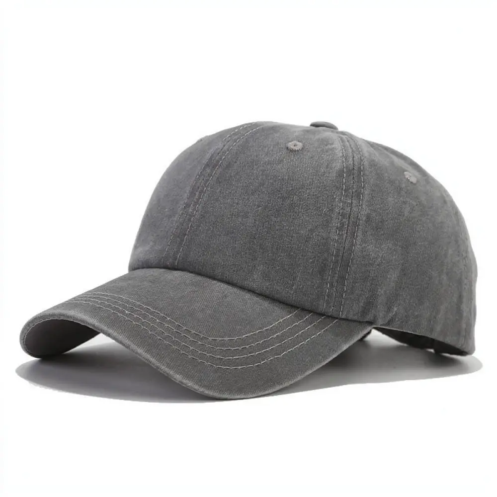 Unisex Vintage Washed Baseball Hat Adjustable Cotton Dad Cap Distressed Retro Style Sport Outdoor Sun Protection Hat For Men