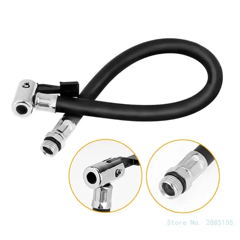 Car Inflator Hose Tire Inflation Hose Extension Tube Compressor Hose Universal Motorcycle Tire Air Inflator Connector