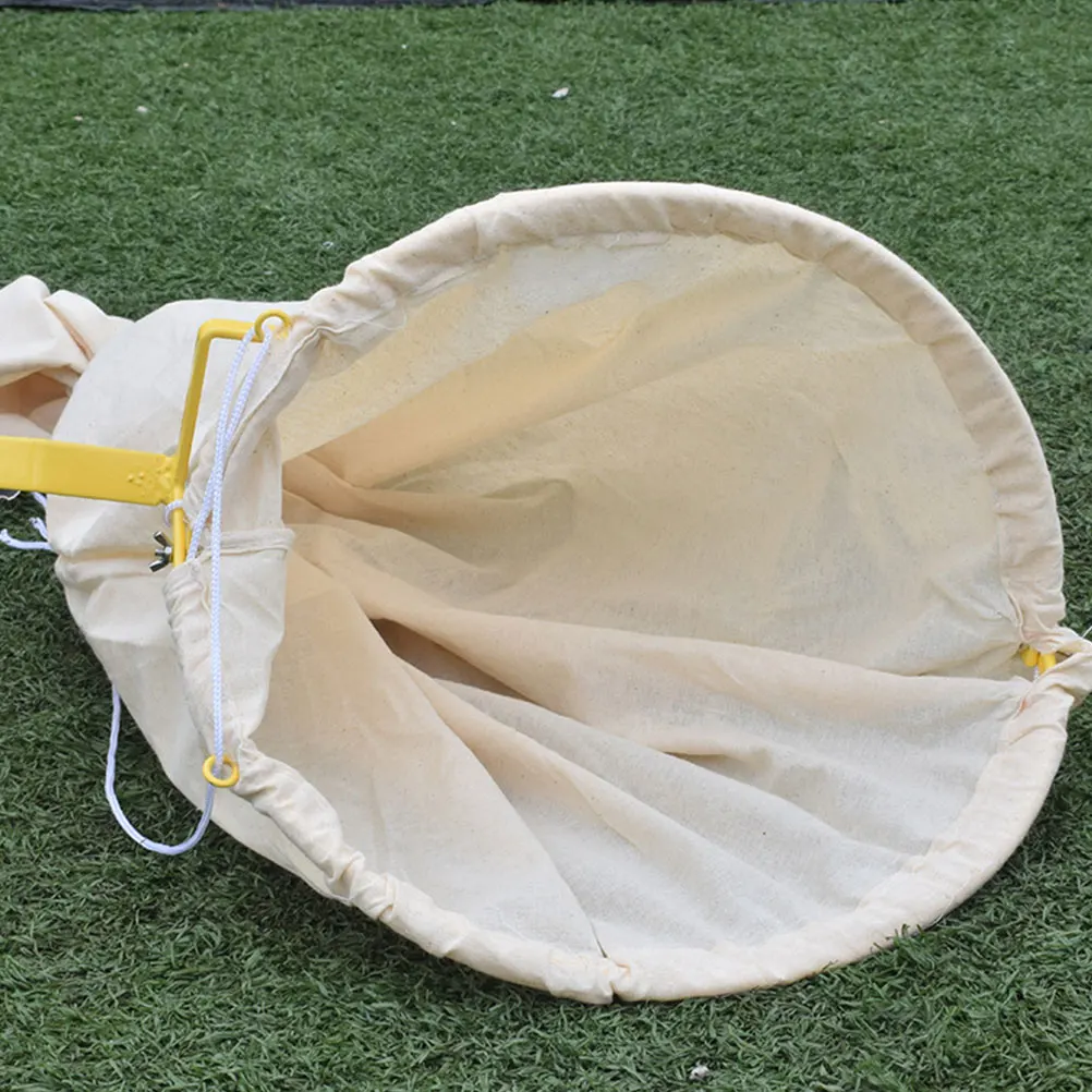 

Сетка для ловли пчел, сумка из холста, легкий портативный инструмент для пчеловодства, коллектор морщин для медоносных пчел без столбика на открытом воздухе