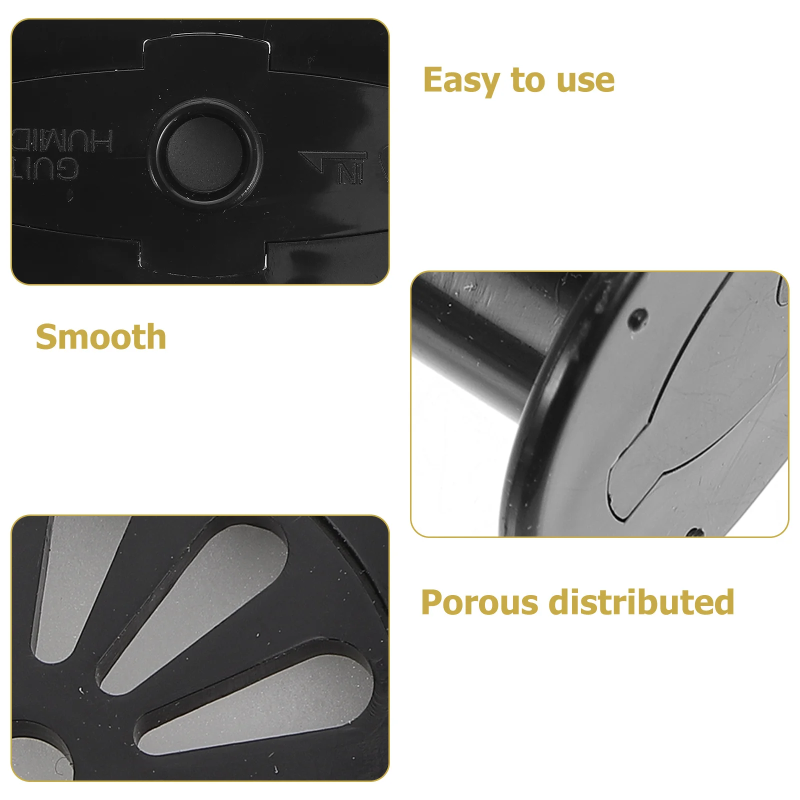 

2pcs Guitar Humidifier Plastic Sound Hole Moistener For Acoustic Guitar Humidity Maintenance Instrument Care Tool