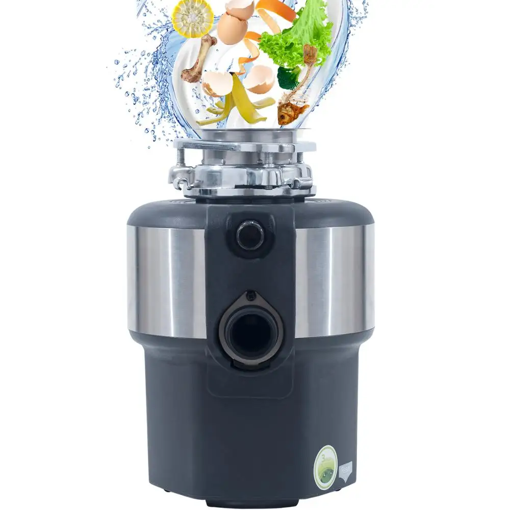 Kitchen Food Waste Disposers 1/2HP Ac Motor Food Disposal Grinder for Household