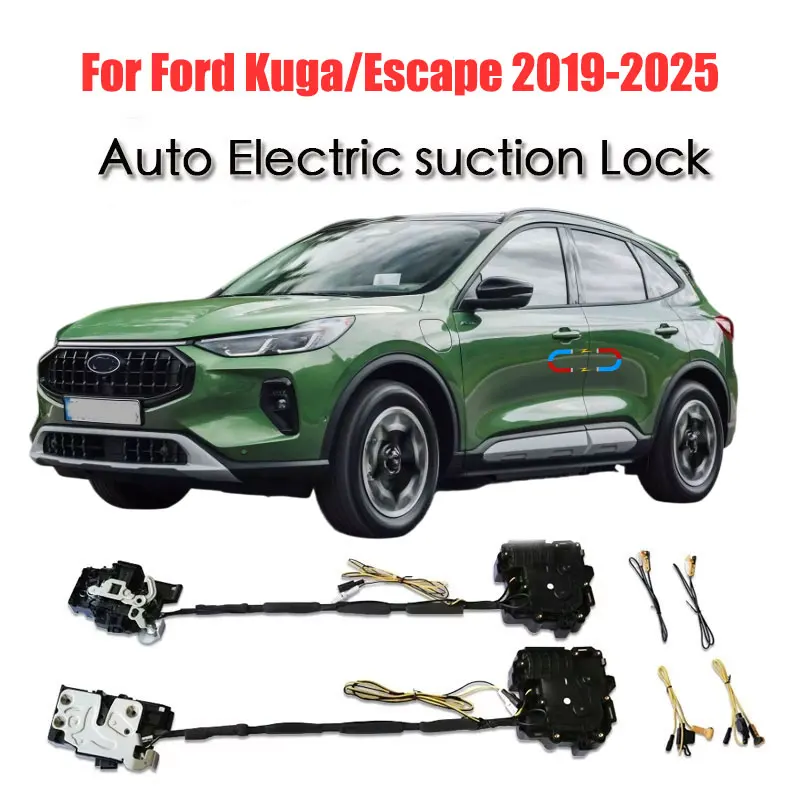 

Для Ford Kuga/Escape 2019-2025: Механизм плавного закрывания двери автомобиля, электрический доводчик с функцией бесшумного всасывания
