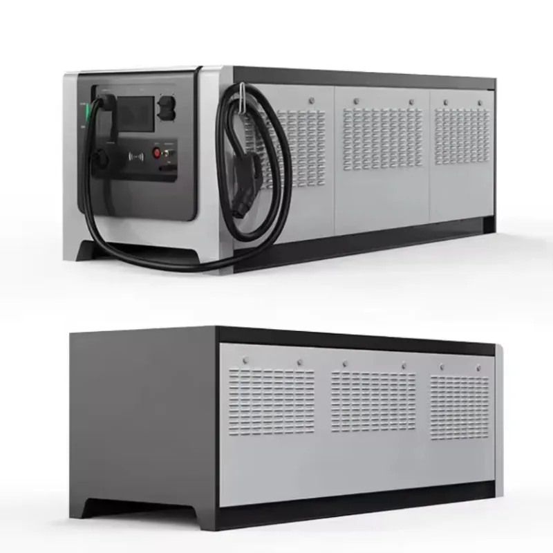 New Portable 141kWh DC EV Emergency Charging Station Rescue Charger Type 2 Interface 120kW Fast Charging Custom Logo