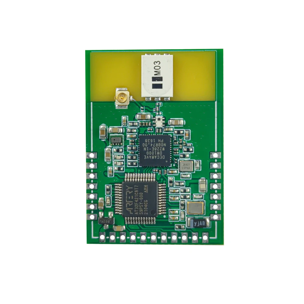 UWB Module High-precision Wireless Ranging Indoor Positioning Tag Base Station with Built-in External Antenna for Automatic Tra