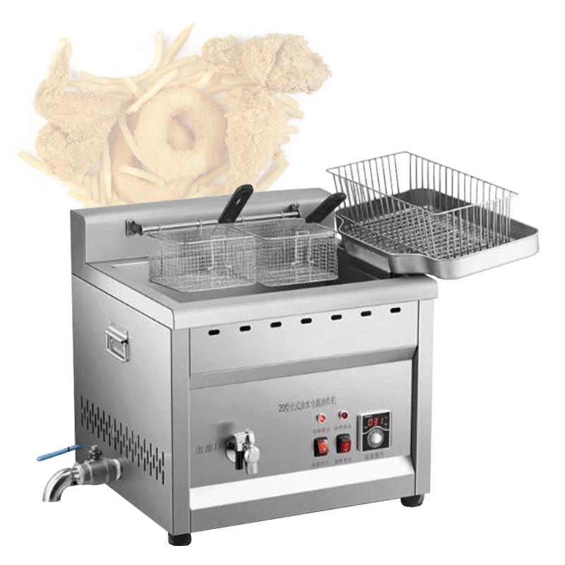 

Oil Water Separation Fryer Commercial Stall Fryer Electric Chicken Frying Equipment Special For Deep-Fried Dough Sticks ﻿