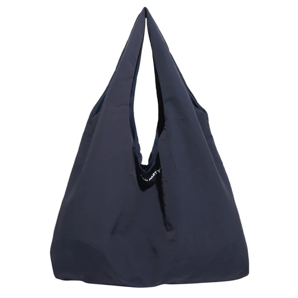 

Candy Color Nylon Shoulder Bag Quick-dry Large Capacity Casual Tote Bag Korean Style Solid Color Japanese Style Shoulder Bag