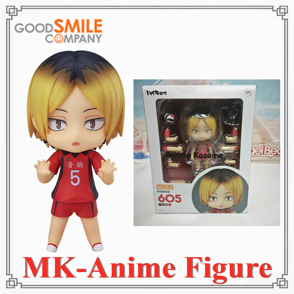 Подлинный оригинальный аниме BANDAI Haikyu!! Костюм Кенма Квайи 605 Q Ver. Фигурка Фигурка ПВХ Игрушки Модель