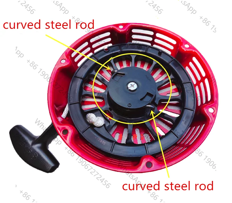 GX390 Recoil starter original type steel bar ratchet for GX340 GX390 GX610 GX620 188F engine water pump rammer pull start parts