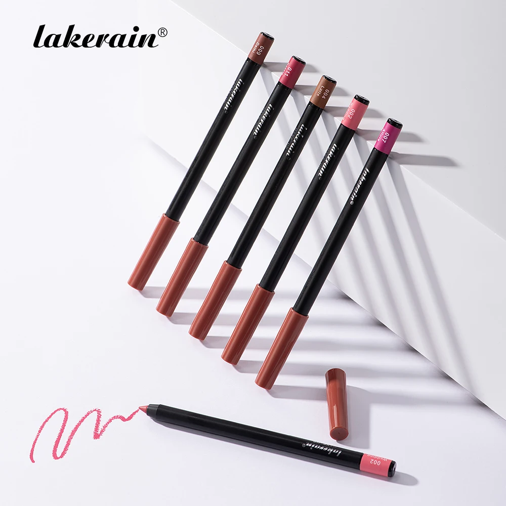 Delineador de labios Marrón mate resistente al agua, 12 colores, hidratante de larga duración, lápiz labial 2024, maquillaje Natural, cosmético