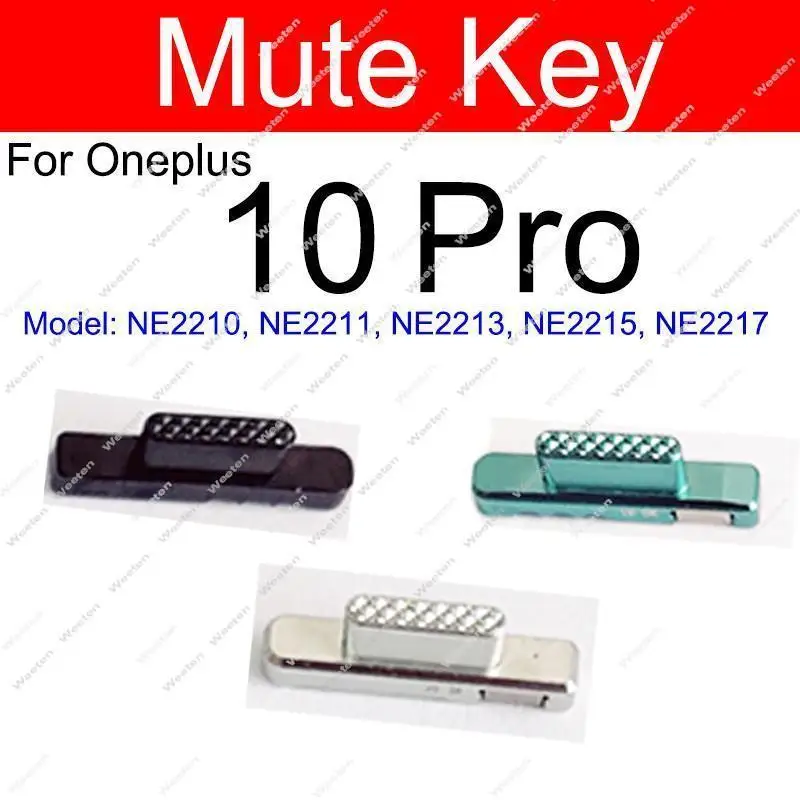 Power Volume Buttons For OnePlus Oneplue 1+ 10 Pro 10pro 10R 11 ON OFF Power Volume + Mute Side Keys Parts