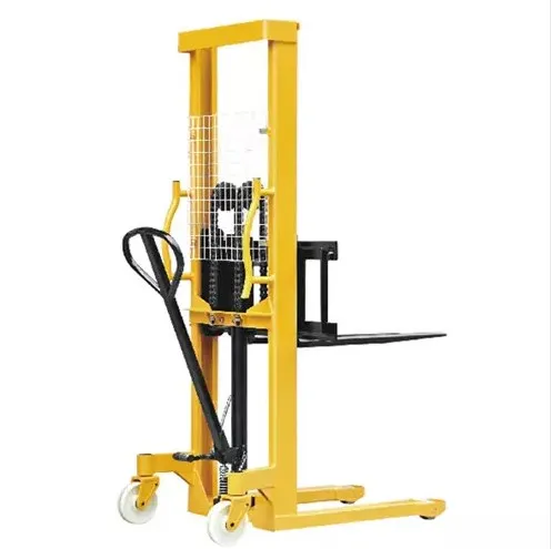 

1 Ton Manual Hydraulic Oil Stacker Hand Drum Lifter for Professional Industrial Warehouse Material Handling Storage Tool