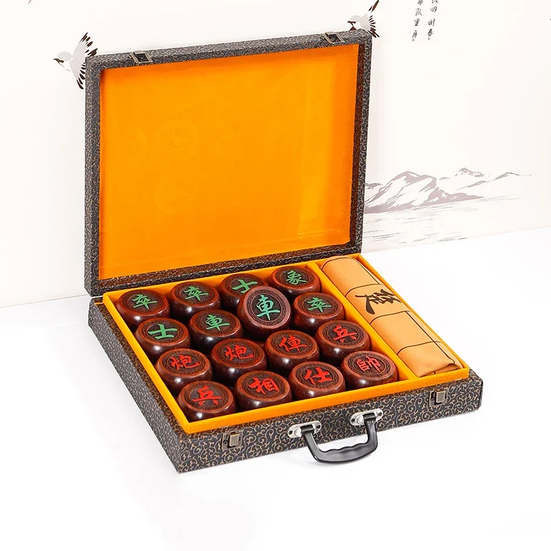 

Outdoor Cool Full Set Chess Games Brass Box Cool Family Luxury Chess Games Pieces Travel Piezas De Ajedrez Chess Accessories