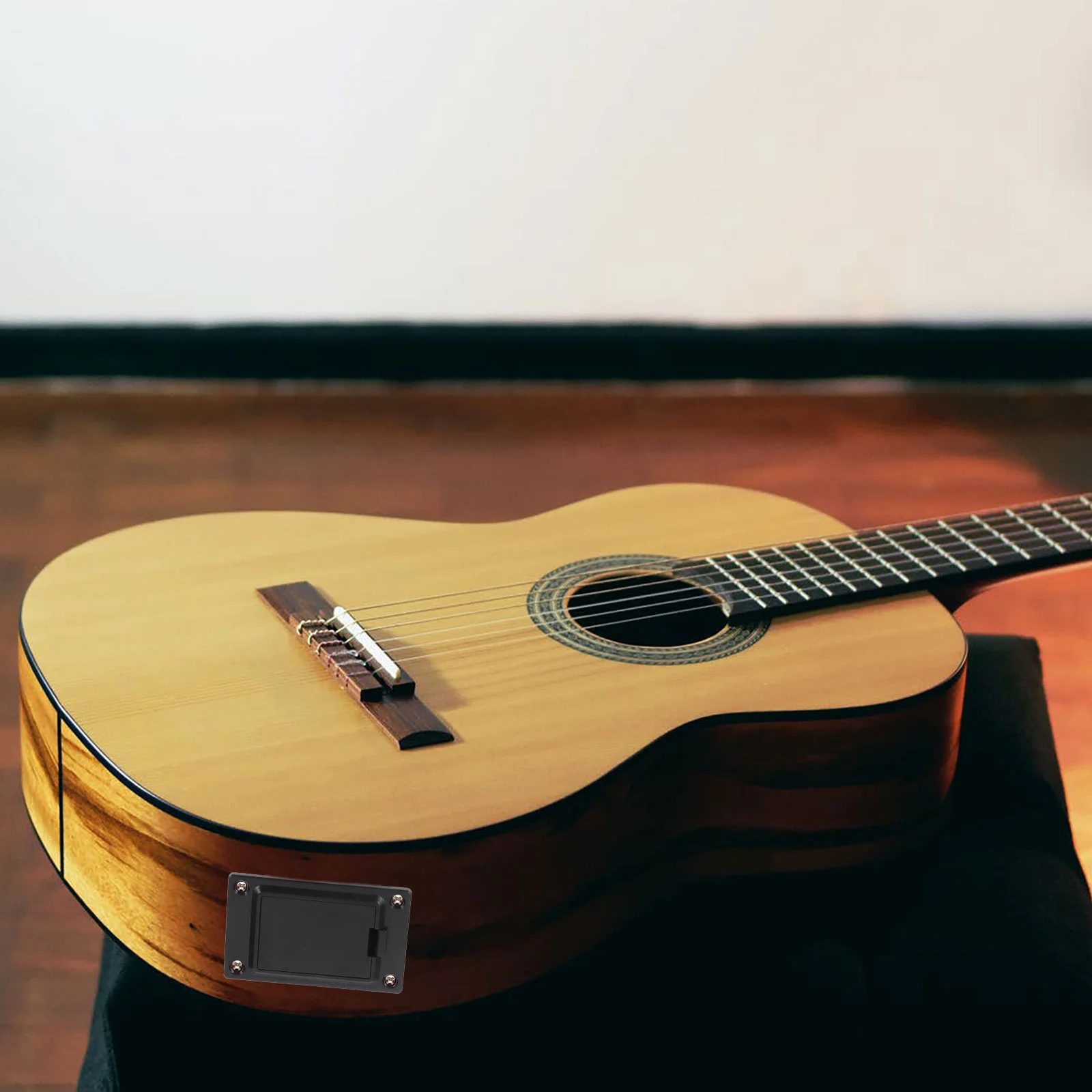 4 قطعة 9 فولت حامل أجزاء الغيتار تفاصيل رائعة سطح أملس مناسبة أداء المنزل الداخلي Ktv 9 فولت صندوق