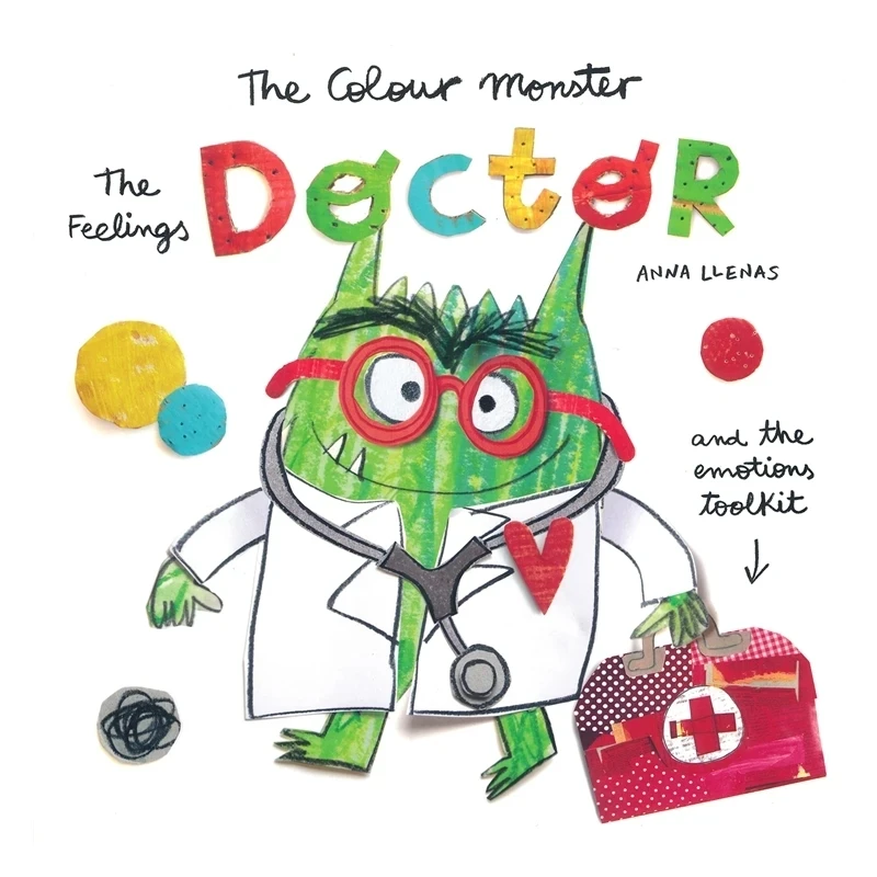 

Color Monster Collection: My Emotional Monster Series 3 "Children's Emotional Management Picture Book