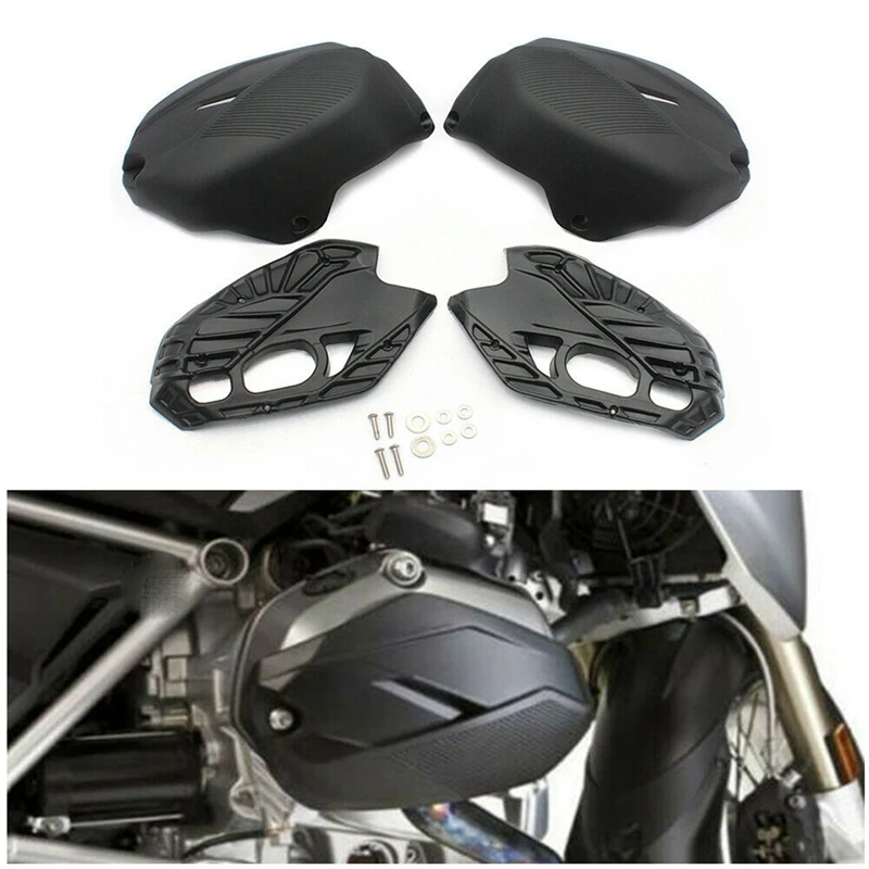 Motorcycle Cylinder Head Guards Protector Cover For-BMW R1200GS Adventure 2014 2015 2017 R1200R 15On R1200RT 16On