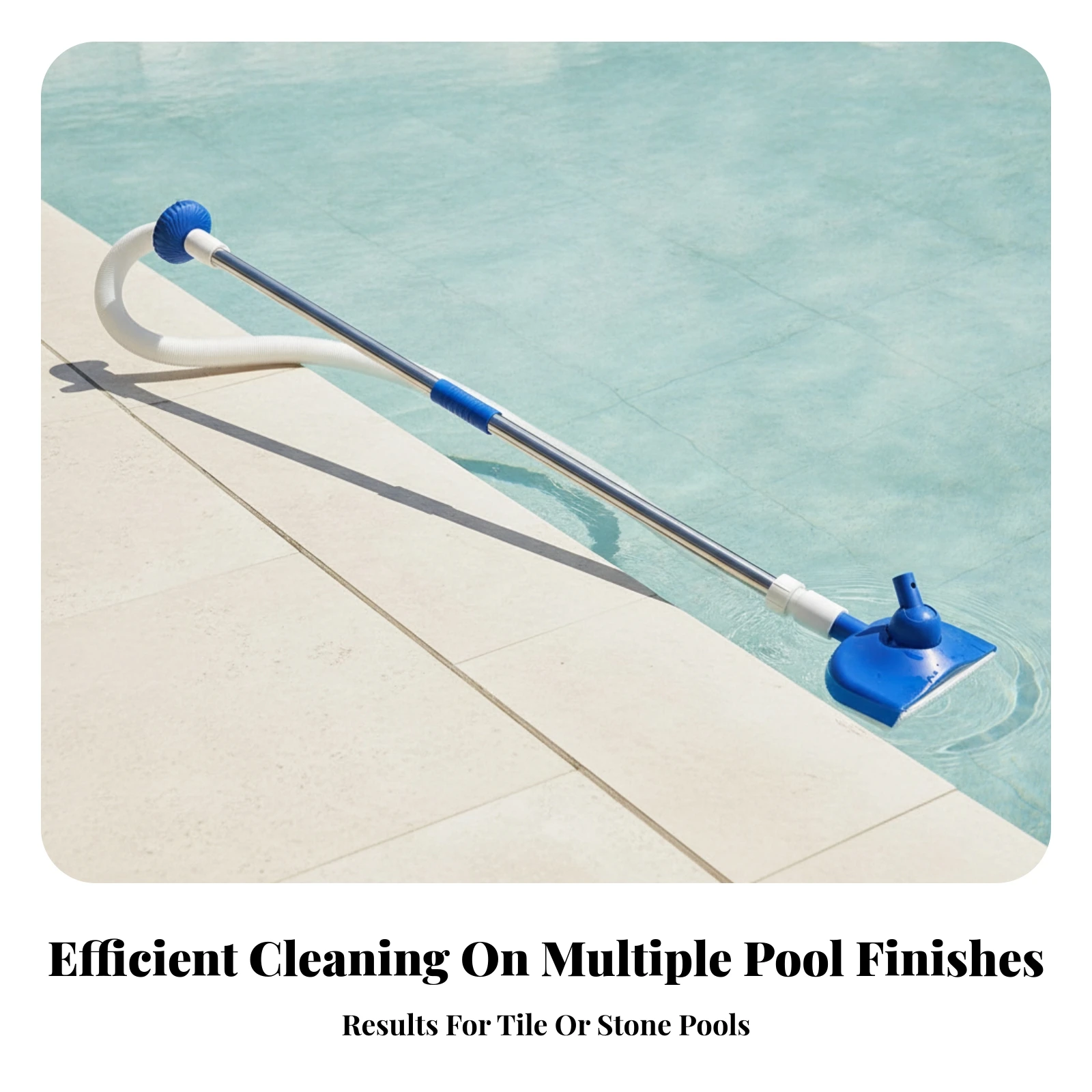Pool Vacuum Manual - Kit Vakum Kolam Renang Manual Selang
