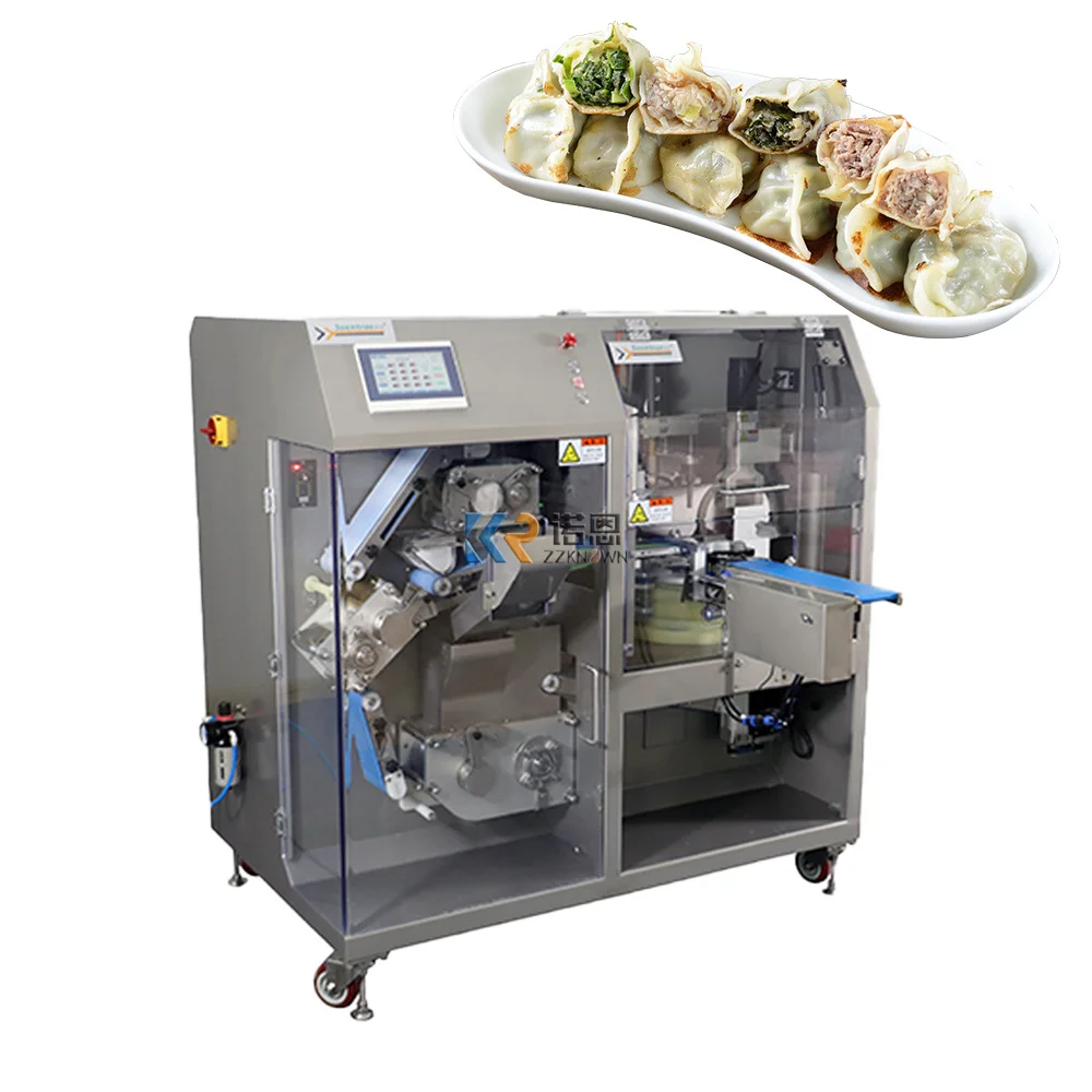 ماكينة صنع الطعام الأوتوماتيكية من جيوزا، ماكينة صنع الزلابية الكهربائية على البخار، ماكينة صنع زلابية رافيولي وونتون