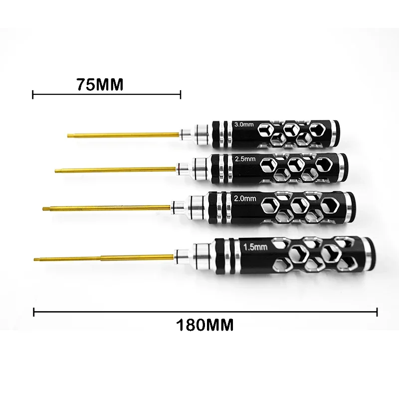 RC Remote Control Model Car Repair Tool Hollow Metal Hexagon Screwdriver 1.5/2.0/2.5/3.0mm