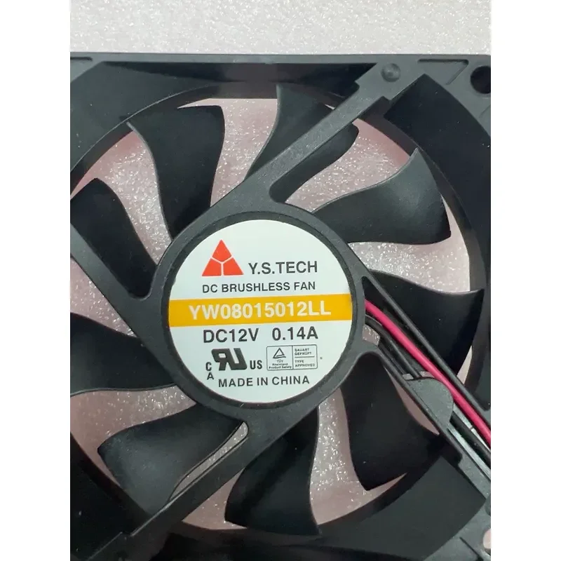 for Wonsan YS Original Ultra Quiet 8cm Chassis Fan 8015 8CM Ultra Thin