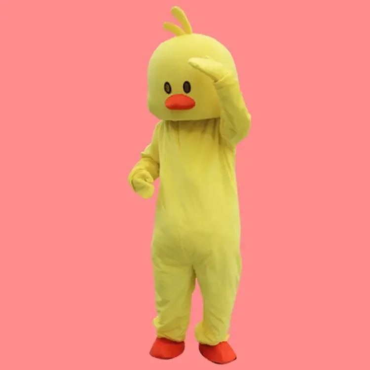 

Fashion new little duck Mascot Costume Adult Birthday Party Fancy Dress Halloween Cosplay Outfits Clothing Xmas