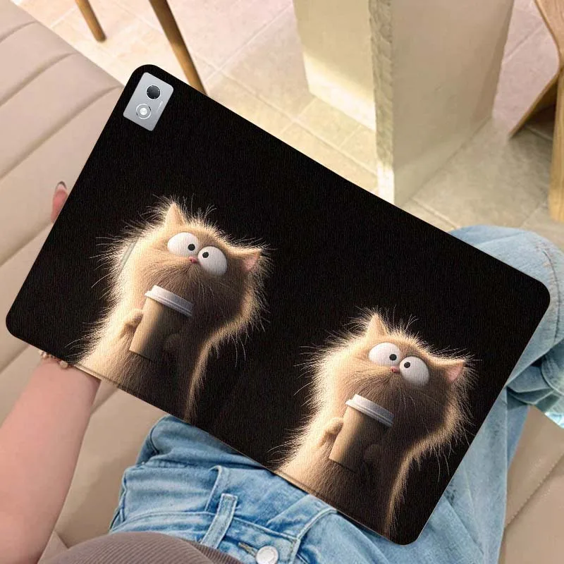

Cartoon anime cat For Legion Xiaoxin Pad Y700 K10 M10 P11 K11 Pro Plus 10.6 11.5 Inch 2021 2023 2025 Tablet Case