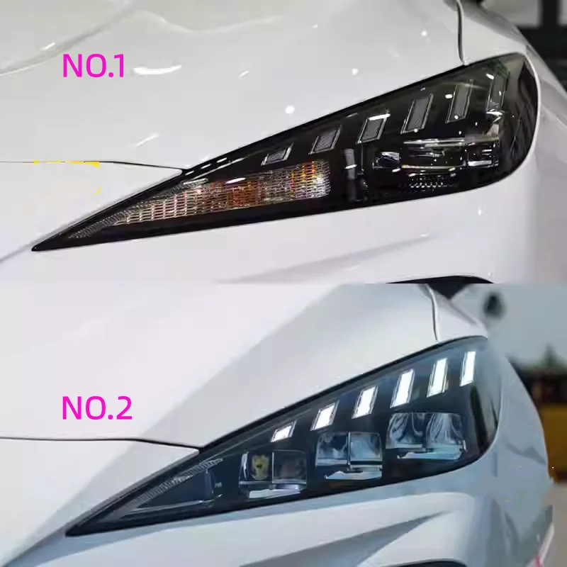 For MG MULAN MG4 2022 2023 Headlight Base Replacement Headlamp House Headlight Black Back Rear Shell