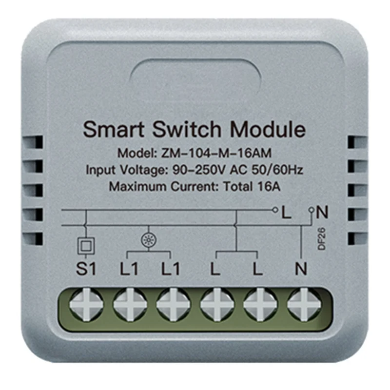 

Модуль умного переключателя Tuya Zigbee, монитор потребления электроэнергии, таймеры, выключатель света «сделай сам», 1 группа для Alexa Google-Y41A