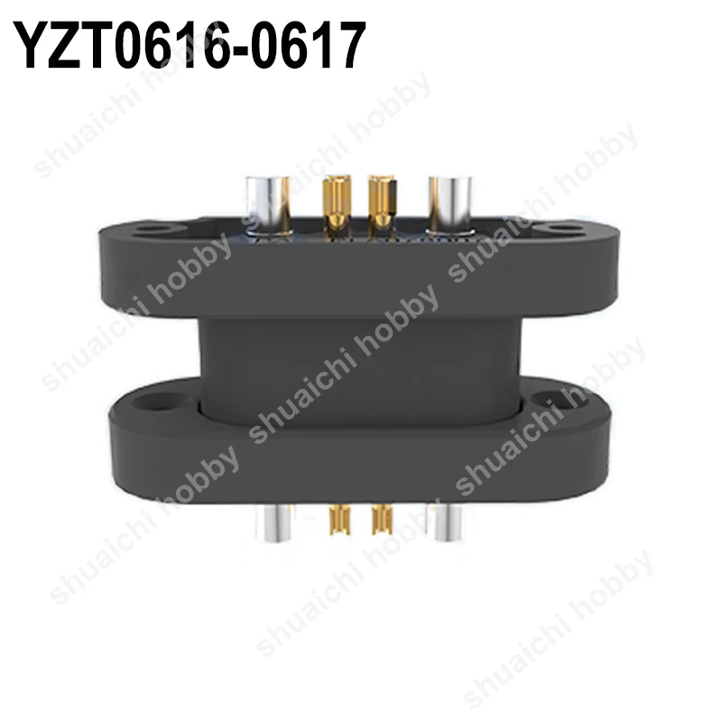 2Pairs RC Aircraft Car Male Female Butt Plug XT30 Connector with Crown Spring 30A High Current Lipo Battery Connection Parts