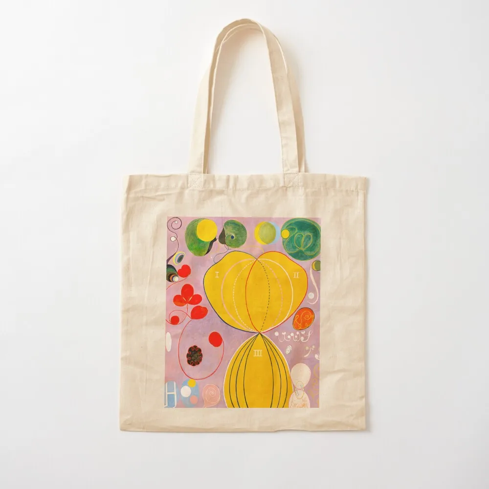 

The Ten Largest No.7: Adulthood - Hilma af Klint Tote Bag large size bags canvas tote bags bag luxury women Canvas Tote Bag