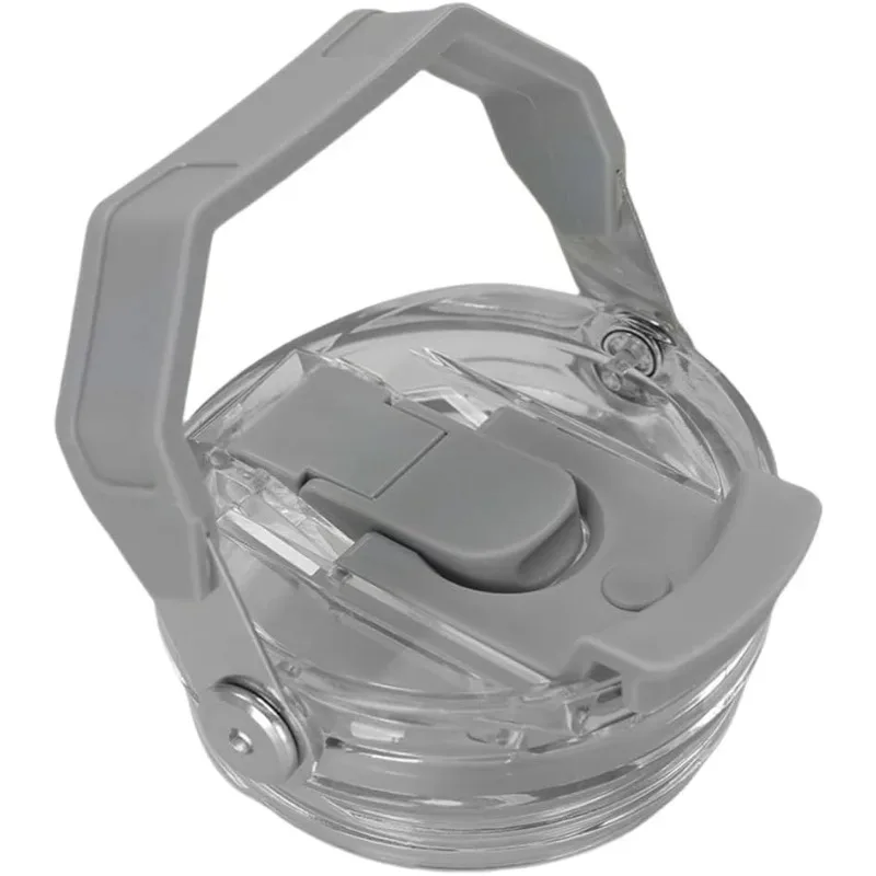Hand-held Leak-proof Sealed Insulated 30-ounce Car Cup Double Drinking Cap Sealed Leak-proof Portable Handle Cover Transparent